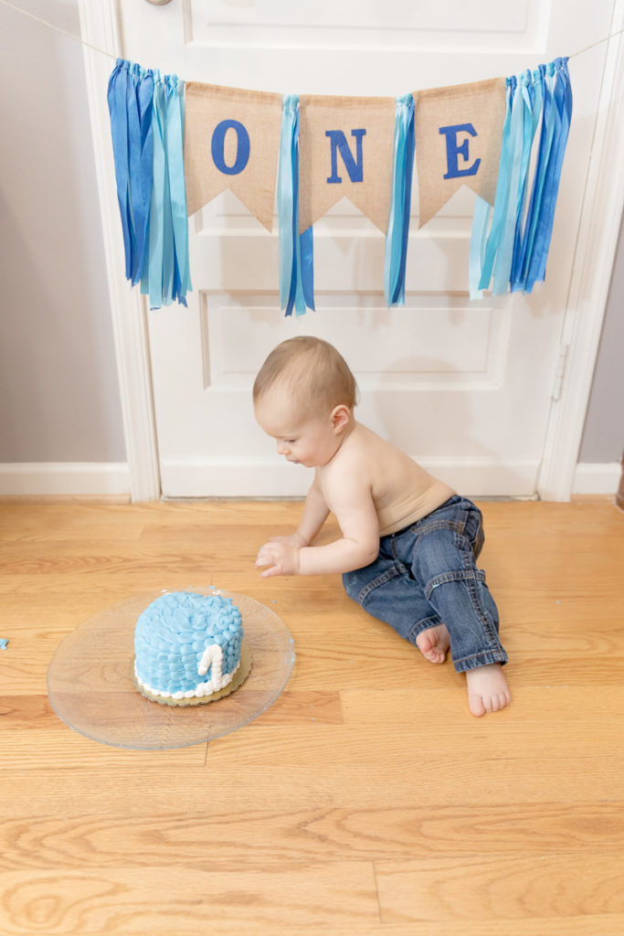 Baby boy is one!