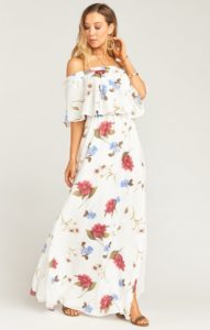 flowery outfits for spring and summer photos
