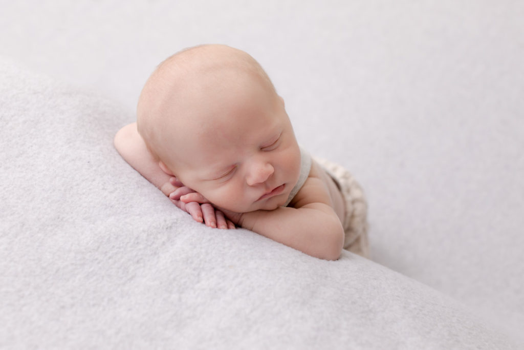 baby boy posed newborn photos