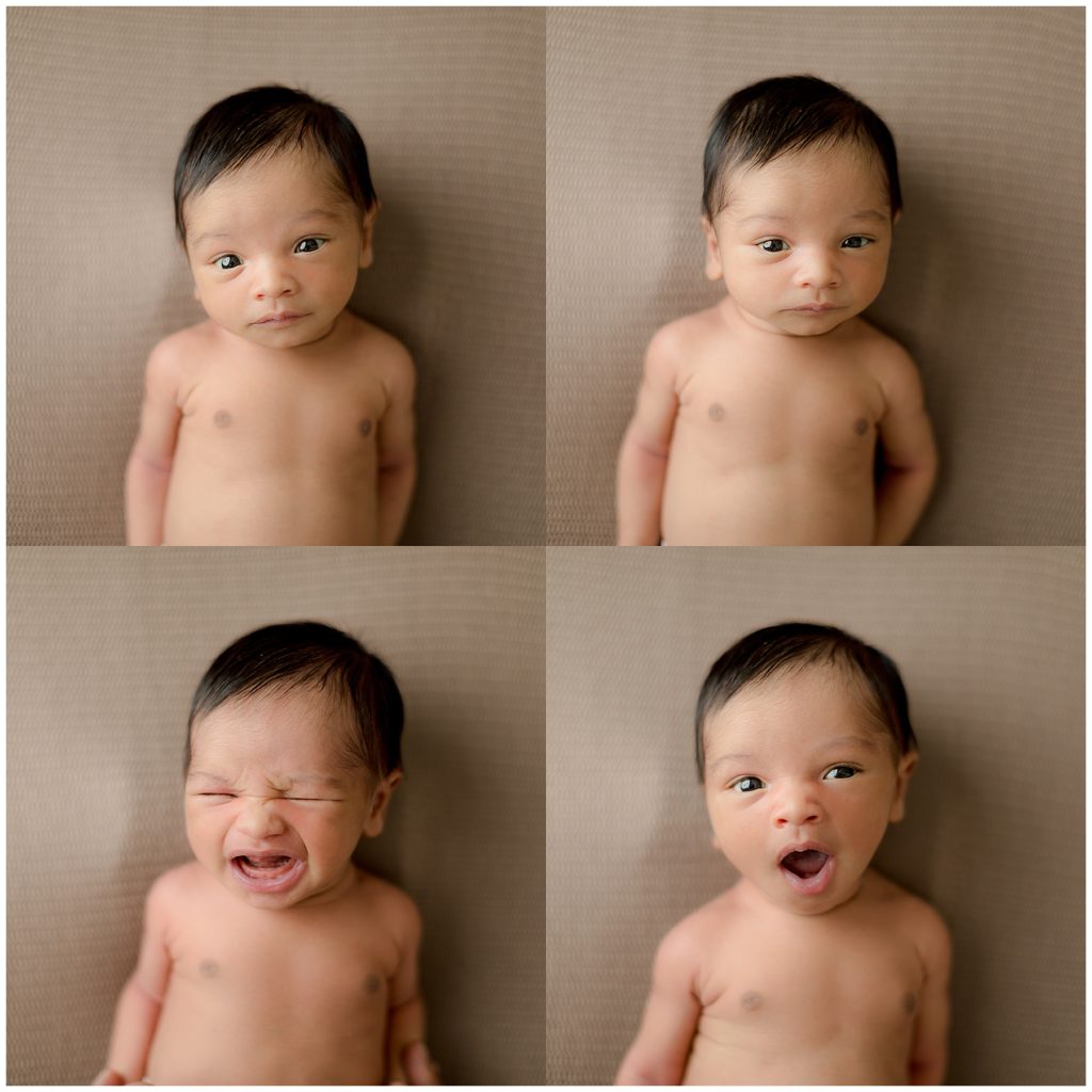 newborn mugshots - Covid newborn photographer