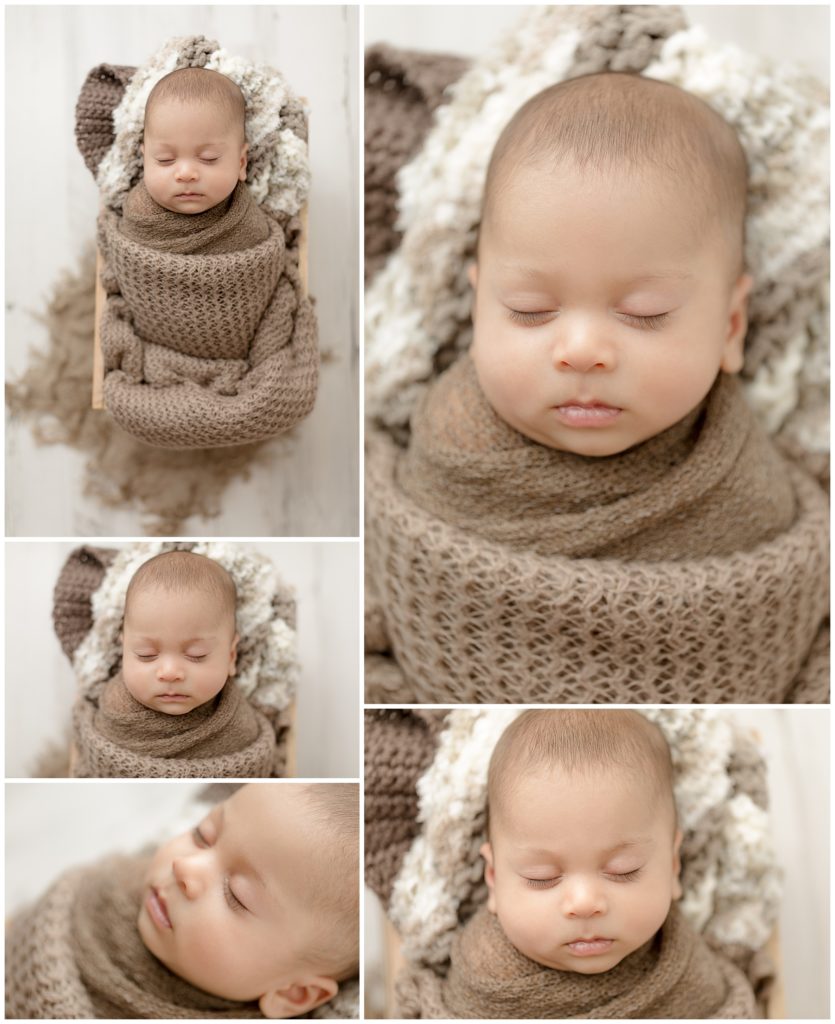 2 month old baby boy photographed as summer's winding down