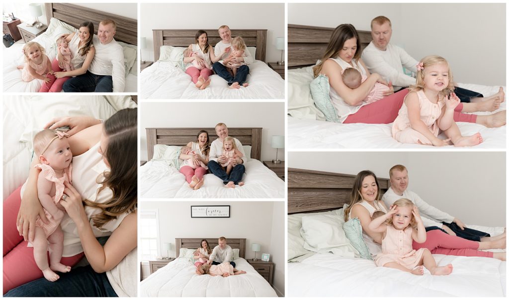 family lifestyle session with a toddler, photos with a toddler can be fun