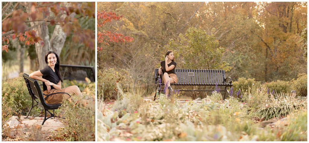 fall shows off in senior pictures I look up to her mom