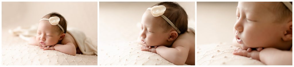newborn girl sleeps during photos, are you on my list