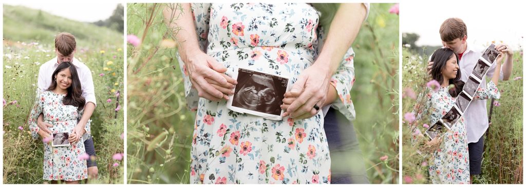 ultrasound picture and garden maternity photos