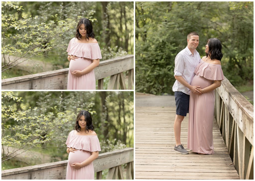 maternity pictures at Font Hill Park
