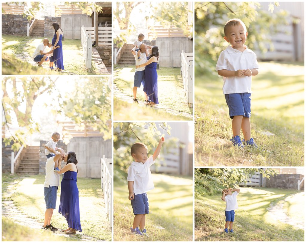capture the relationship during family maternity photos