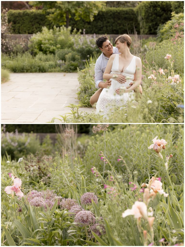 favorite photoshoot locations among the flowers