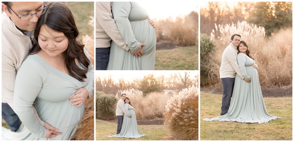 maternity pictures in beautiful light