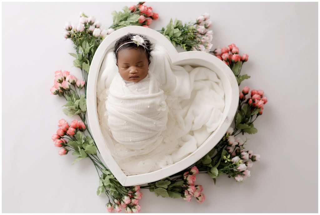heart bowl newborn photography