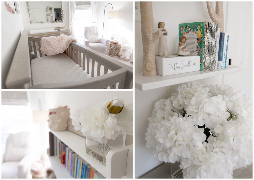 nursery details - in home newborn photo session