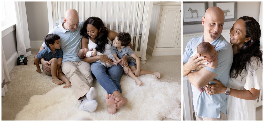 family photos, lifestyle newborn session