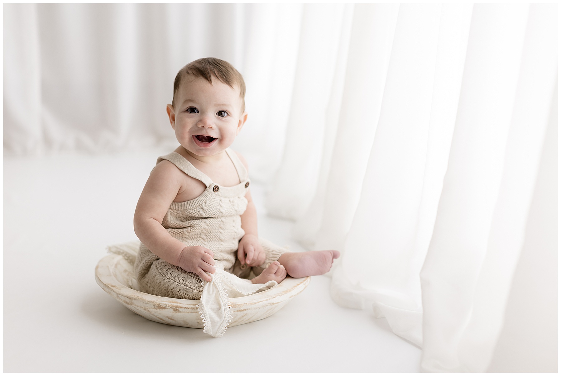 Creating connection in baby photography