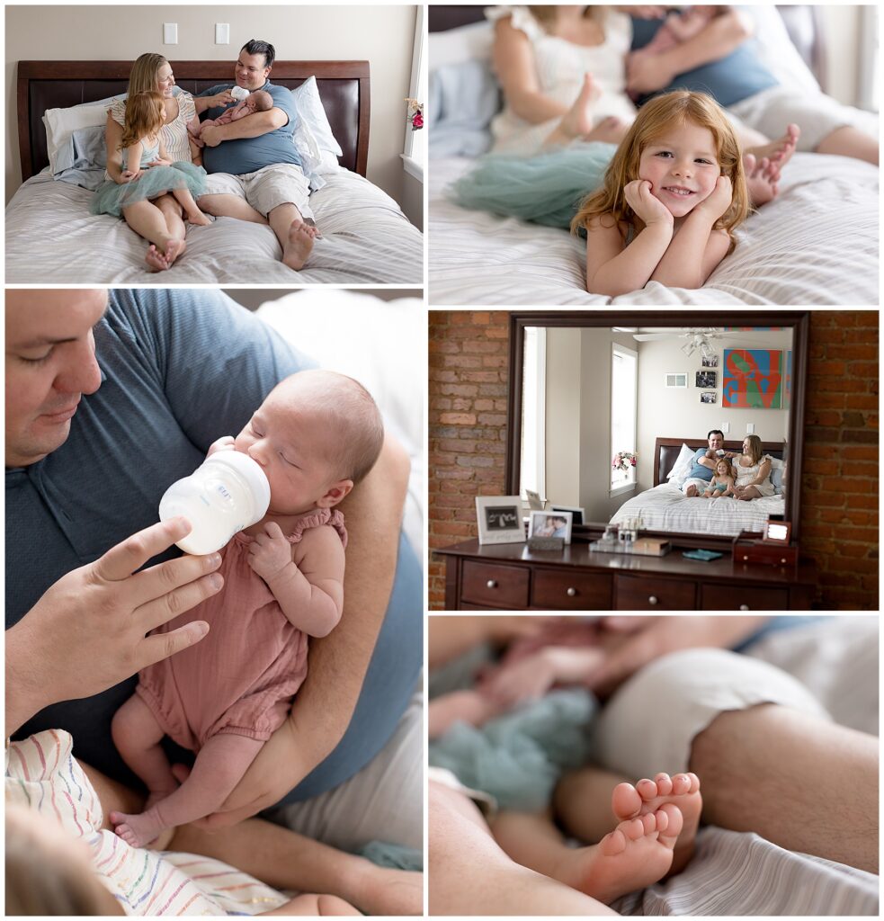 the power of storytelling is in the perspective and angles used in newborn photography